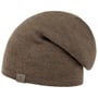 Czapka Beanie Fine Merino Long by Lierys brązowy