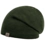 Czapka Beanie Fine Merino Long by Lierys oliwkowy