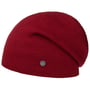Czapka Beanie Fine Merino Long by Lierys bordowy
