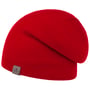 Czapka Beanie Fine Merino Long by Lierys czerwony