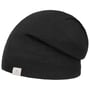 Czapka Beanie Fine Merino Long by Lierys czarny