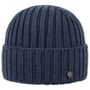 Czapka z Dzianiny Ściągaczowej Merino by Lierys denim