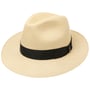 Kapelusz Premium Panama Fedora by Borsalino naturalny