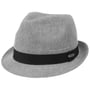 Bardolino Cotton Trilby Hat by Chillouts szary