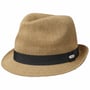 Bardolino Cotton Trilby Hat by Chillouts beżowy