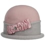 Czapka z Sukna Welnianego Oretka Toque by Lierys różowy