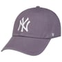 Czapka Yankees CleanUp Strapback by 47 Brand fioletowy