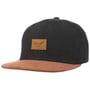 Czapka Suede 6 Panel Snapback by Reell czarny
