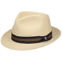 Kapelusz Panama Sportive Trilby by Lierys naturalny-ciemnoniebieski
