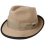 Kapelusz Filcowy The Classic Wool Trilby by Lipodo beżowy