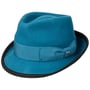 Kapelusz Filcowy The Classic Wool Trilby by Lipodo petrolowy
