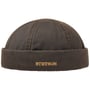 Old Cotton Winter Docker Hat by Stetson brązowy