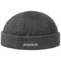 Old Cotton Winter Docker Hat by Stetson czarny