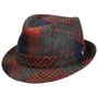 Kapelusz Merino Patchwork Trilby by Lierys szary