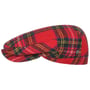 Finzi Harris Tweed Flat Cap by Lierys czerwony