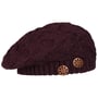 Beret z Dzianiny Jil by Lierys bordowy