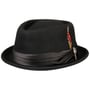 Stout Pork Pie Wool Felt Hat by Brixton czarny