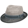 Kapelusz Słomkowy Twotone Trilby by Lipodo czarno-szary