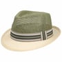 Kapelusz Słomkowy Twotone Trilby by Lipodo naturalny zielony
