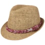 Labasa Trilby Straw Hat by Chillouts brązowy
