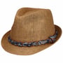 Labasa Trilby Straw Hat by Chillouts naturalny-brązowy