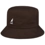 Kapelusz Rybaka Washed Bucket by Kangol ciemnobrązowy