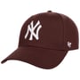 Czapka MVP Snapback Yankees by 47 Brand bordowy