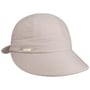 Chambry Peaked Cap by Seeberger beżowy nakrapiany