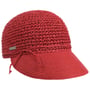 Uni Rollable Crochet Cap by Seeberger czerwony