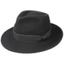 Kapelusz Fedora Contrast Double Ribbon by Lipodo czarny