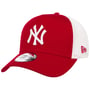 Czapka Clean Twotone Yankees Trucker by New Era czerwony
