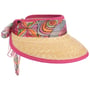 Summer Mood Straw Visor by Lierys fuksja