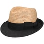 Dalona Trilby Straw Hat by McBURN czarny