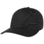 Czapka Corp Shift 2 Curved Flex by alpinestars czarno-czarny