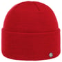 Czapka z Mankietem Fine Merino Colour by Lierys ciemnoczerwony