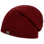 Czapka Fine Merino Oversize Classic by Lierys bordowy