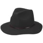 Kapelusz Fine Wool Fedora by Lierys czarny