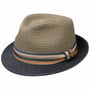 Kapelusz Słomkowy Licano Toyo Trilby by Stetson ciemnoniebieski