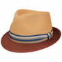 Kapelusz Słomkowy Licano Toyo Trilby by Stetson naturalny-czerwony