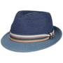 Kapelusz Słomkowy Licano Toyo Trilby by Stetson niebieski