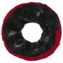 Szalik Dwustronny Fake Fur Loop czarno-czerwony