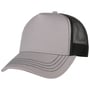 Czapka Trucker Rapper Canvas szaro-czarny