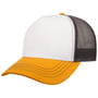 Czapka Trucker Rapper Canvas szaro-żółty