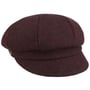 Czapka Newsboy Shetland Wool by Lierys bordowy