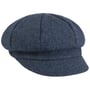 Czapka Newsboy Shetland Wool by Lierys niebieski
