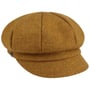 Czapka Newsboy Shetland Wool by Lierys musztardowy