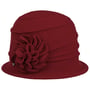 Kapelusz Wełniany Romina Cloche by Lierys bordowy