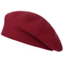 Beret Baskijski Damski Supersoft by Lipodo ciemnoczerwony