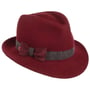Kapelusz Fedora Leila Wool by Mayser bordowy
