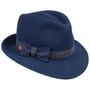 Kapelusz Fedora Leila Wool by Mayser niebieski